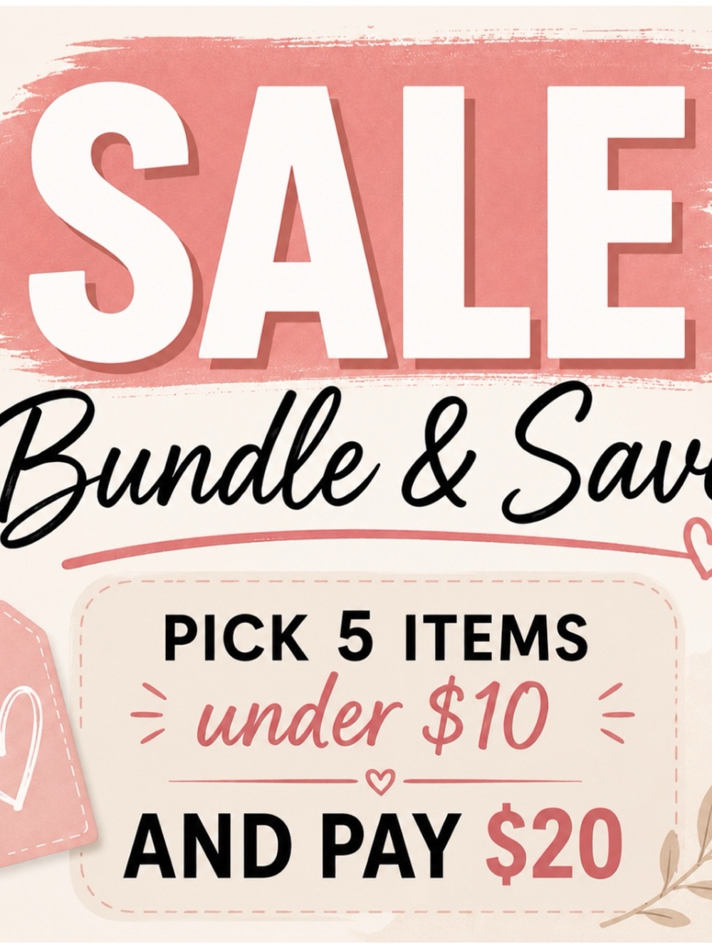 SALE Bundle & Save!!!